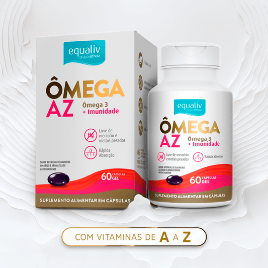 Ômega 3 AZ - 60 Cápsulas